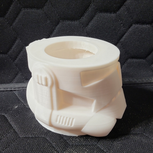 3D Printed Clone Trooper Helmet Succulent Planter/Vase/Pencil holder - Picture 2 of 4